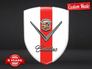Cadillac Sticker Auto-Adhésif Badge Limité Dôme Sport ST